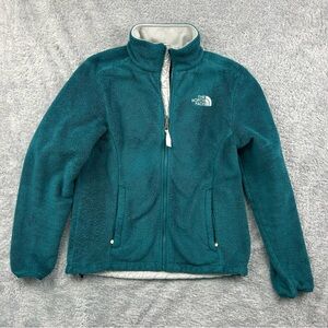 The North Face Osito Fleece Jacket Teal Green Blue Fizzy Fluffy Soft  Women’s S
